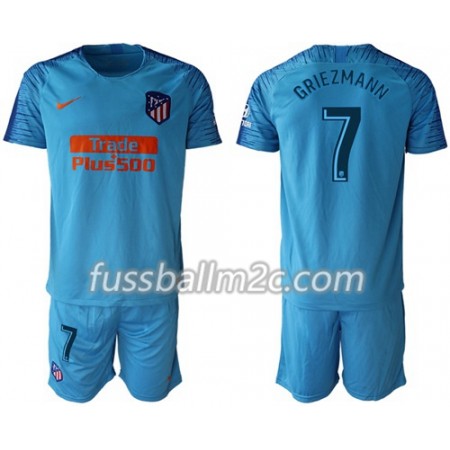 Fußballtrikots Atlético Madrid Griezmann 7 Kinder Auswärts Trikotsatz 2018-2019